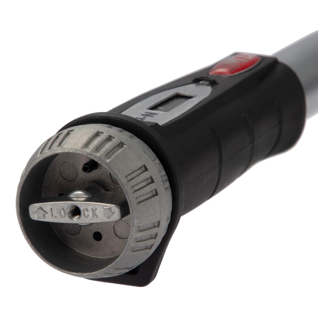 TONE Preset Torque Wrench Compact Head 25 (Direct Set, Type) T3MN25CH-QL, 9.5mm (3/8") Drive, Black, N m
