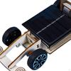 Solar Race Car Toy Building Kits Assembly Crafts Wooden Vehicle Model Experiment Project 3D
