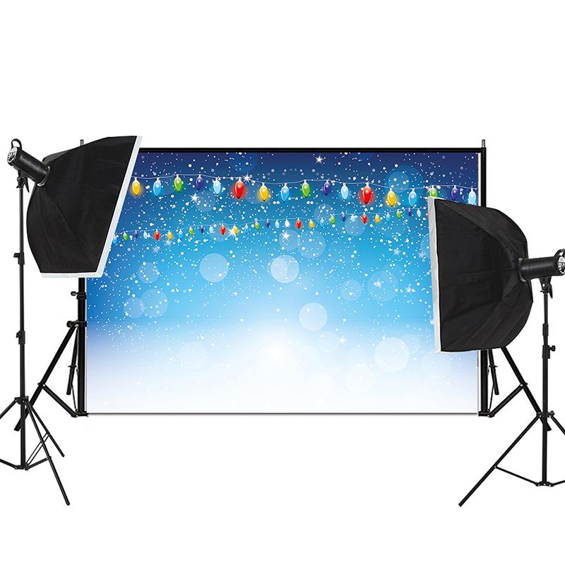 Christmas Wood Board Backgrounds for Photographs Plank Pine Branch Gifts Xmas Bells Winter Snow Family Party Photocall Backdrops