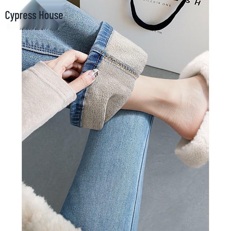 

Women s Washed Flare Jeans L