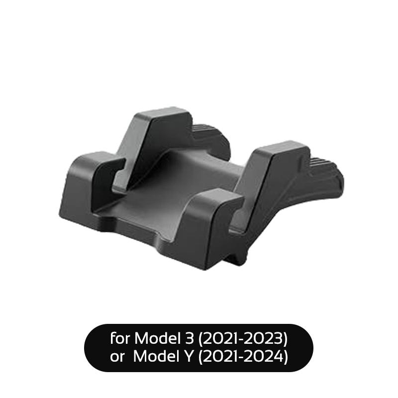 For Tesla Model 3 Y 2021-2026 Highland Juniper Soft Silicone Rubber Phone Holder Dashboard Cellphone Mount Clip Car Accessories