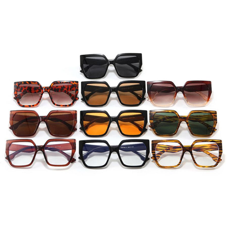 Simple Polygon Anti Blue Light Computer Glasses Outdoor Glasses