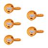 5Pcs Girl Hairpins Cartoon Multiple Patterns Pan Shape Secure Hold Hair Clips Side Bang Hair Pins Versatile Hair Accessories