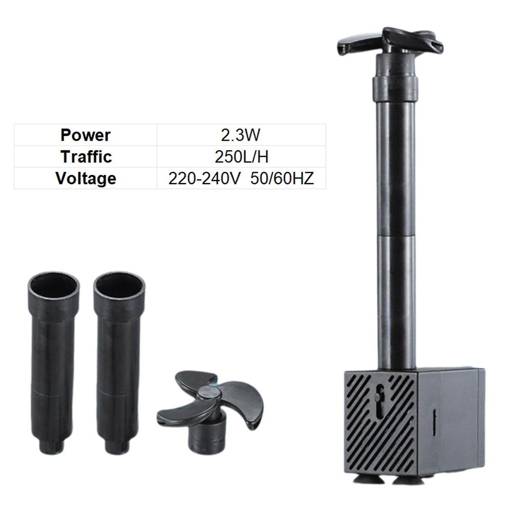 Rotary Spray Fish Tank Aerator Low-Water-Level Submersible Pump Turtle Tank Wave Pump Fish Tank