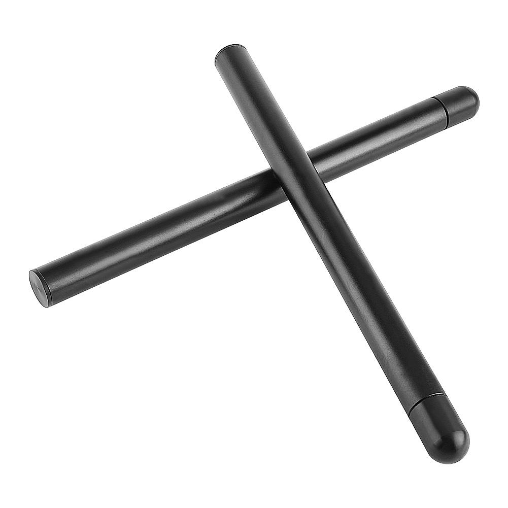 1 Pair Universal 7 8  300mm Motorcycle Handlebar Tubes Clip on Replacement Accessory Black