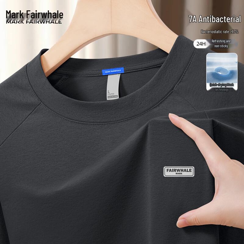 MARK FAIRWHALE Men s Long Sleeve Performance T-Shirt M