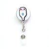 1pc High Quality Silicone Retractable Hospital Nurse Badge Holder Reel Cute Cartoon ID Card Holder Keychains