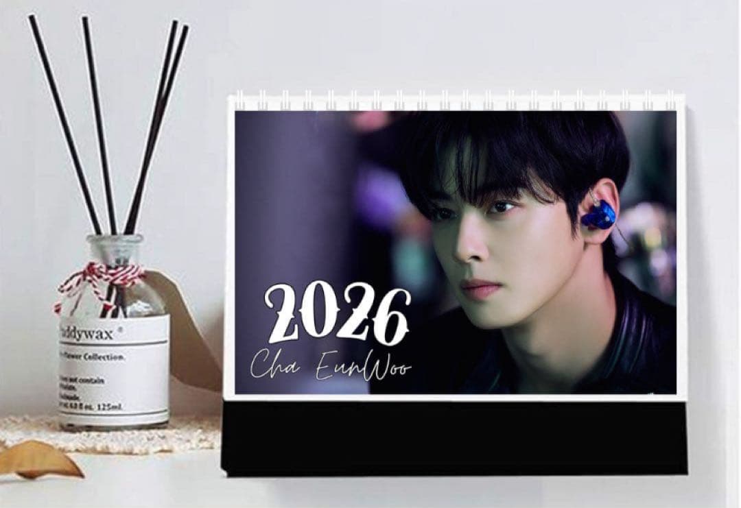 [USED] ASTRO Cha Eun-woo 2026 Desk Calendar Korean Merchandise New Release