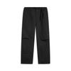 Li Ning CF Outdoor Series Comfortable Simple Versatile Elastic Water-Resistant Straight Casual Pants Men Bottoms Black AYKV197-4