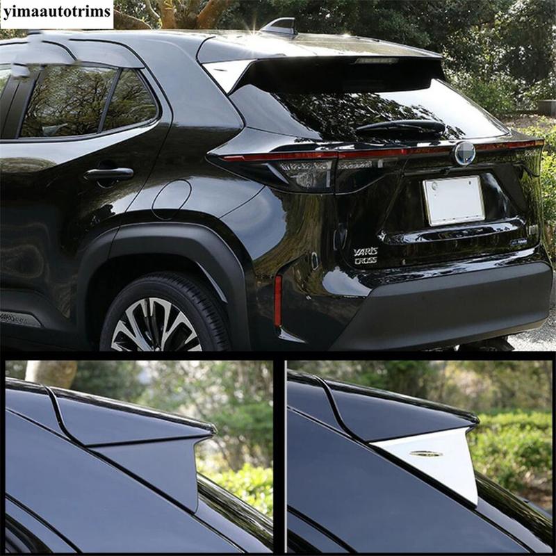 ABS Car Middle Grille Strip / Fog Light Lamp Eyebrow / Rearview Mirror Cover Trim Accessories For Toyota Yaris Cross -