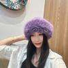 1PC new Mongolian hat plush hat women's thickened warm fashion bucket hat windproof and cold hat