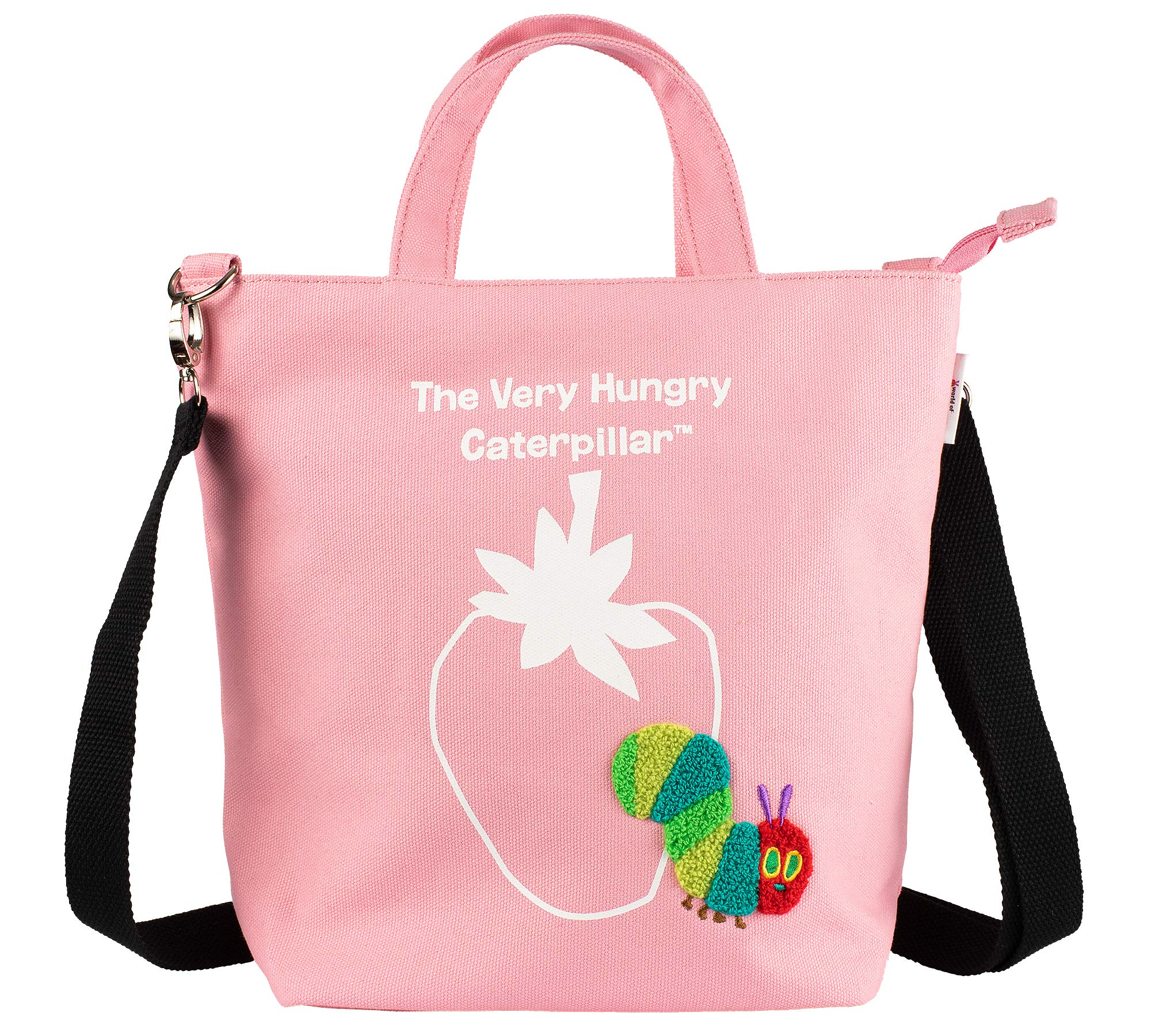 

The Very Hungry Caterpillar Sagara Embroidered Print 2-Way Bag, Strawberry