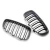 Gloss Black Front Bumper Kidney Grill Grilles For BMW 3 Series GT F34 2012-2019 320i 328i 335i XDrive Double Line M Style
