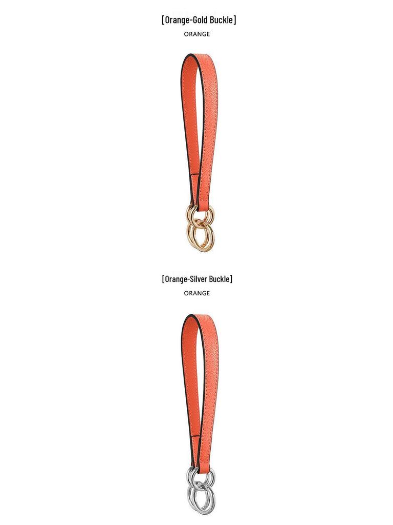 Litschi-Narben-Handtaschenriemen: Einzelschulter & Doppelring-Hardware