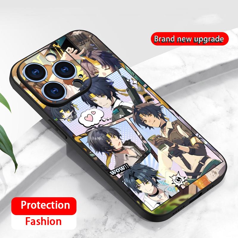 

Asaba harumasa cool game man Phone Case For iPhone 16 16e 15 14 13 12 11 Plus Mini Pro Max Soft black Shockproof Cover iPhone 15 Plus