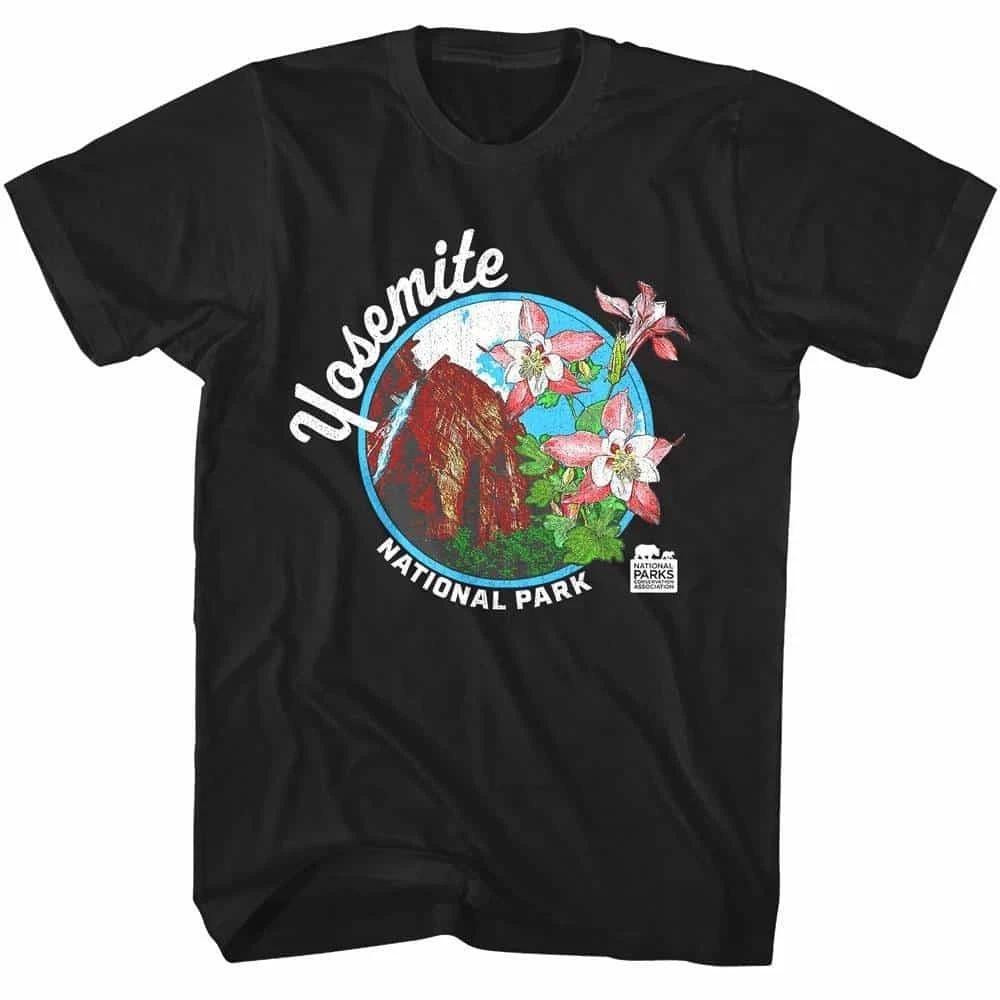 Yosemite Crimson Columbine Men s T Shirt XXL