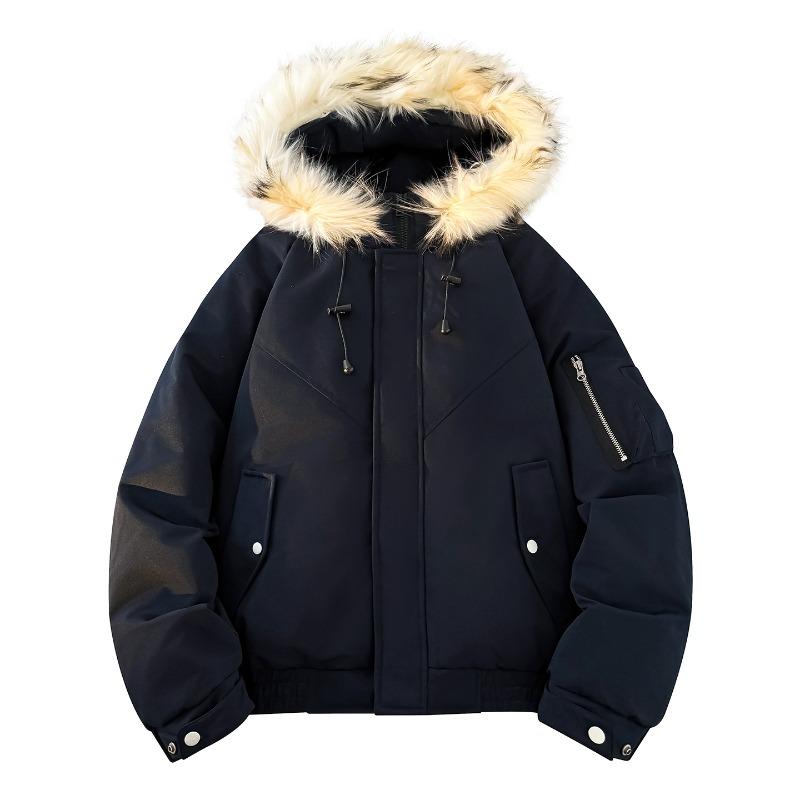 

% пух новый национальный стандарт пух белой утки пуховик для мужчин и женщин на зиму свободный парка утолщенный с большим меховым воротником куртка для мужчин 3XL