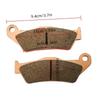 2Pcs Motorcycle Brake Pads With Excellent Stopping Power And Long Service Life Perfect For Off Road Street Dirt Bike Riding