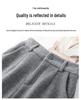 2025 High-Waisted Drapey Warm Slimming Mid-Length Straight Skirt