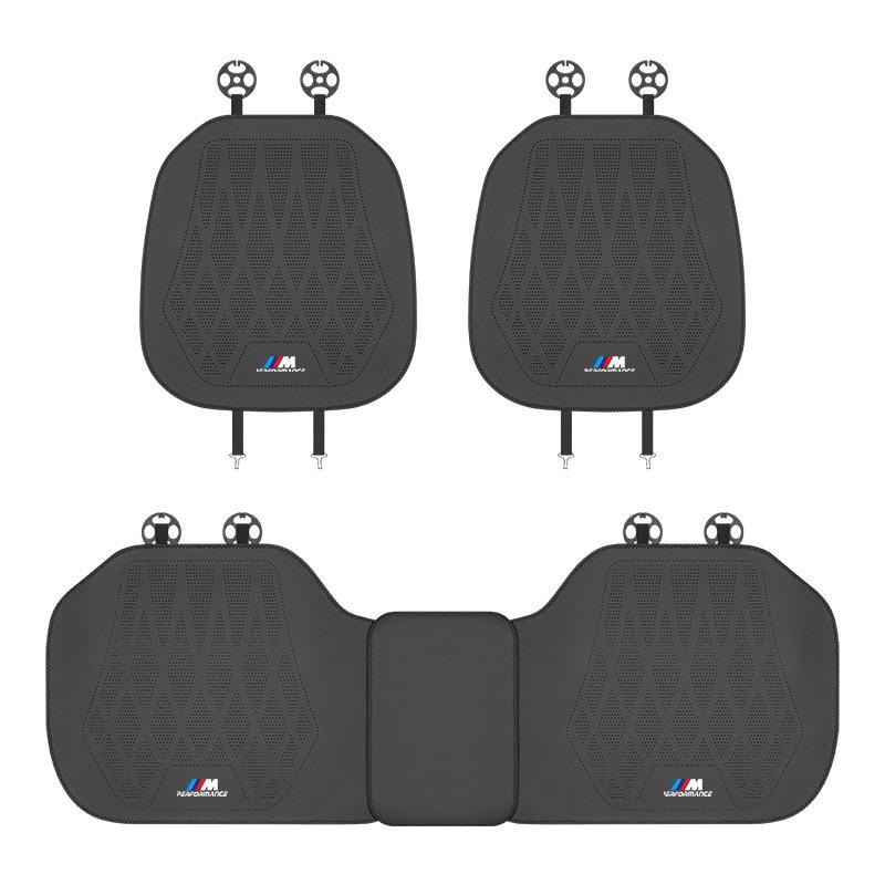 Ledersitzbezug für BMW: 1er, 3er, 5er, 6er, 7er Serie, X1, X3, X4, X5, X6 - Vordere und Hintere Autositzkissen