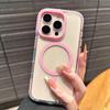 Clear Magnetic Phone Case for For Iphone 17 16 1 14 13 12 11 Pro Max 14 1 Plus 17 Air  Official Transparent Protector Cover
