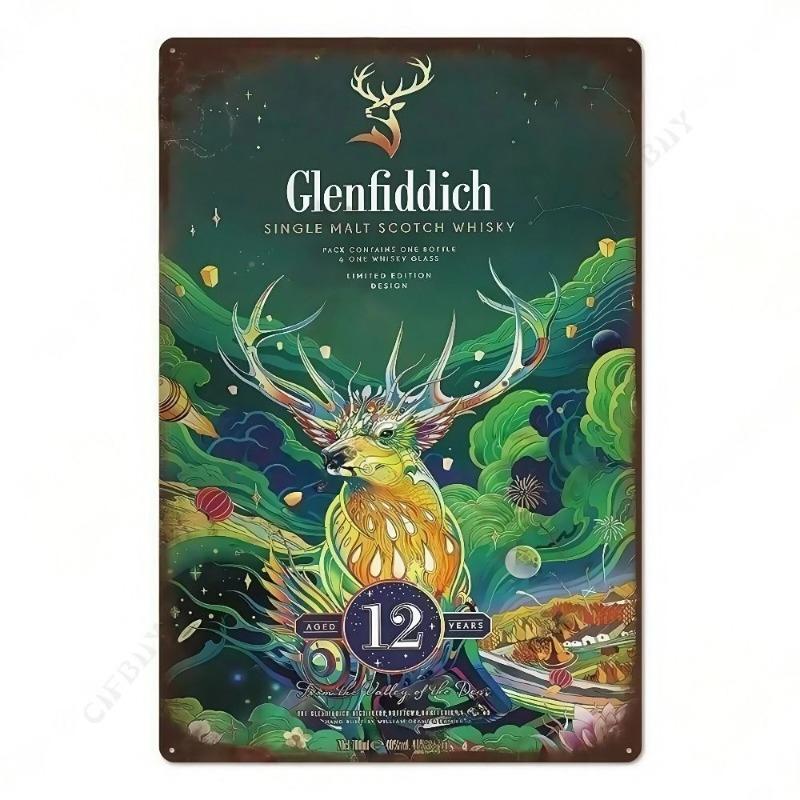 Bar Decor Metal Posters, Wall Sign Plaques 20x30cm