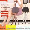 Elderly Anti-Slip Tripod Cane Stool: Stainless Steel & Aluminum Alloy Walking Stick Chair