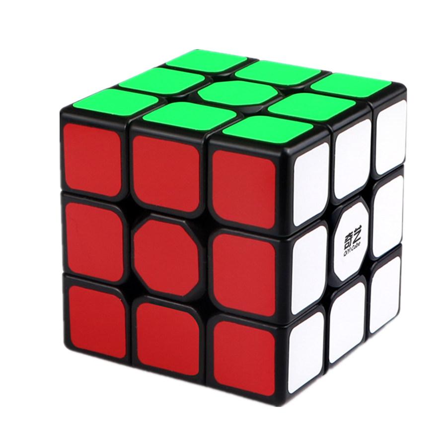 Qiyi Sailing W 3X3X3 Speed Magic Cube Black Sticker Professional 3X3 Cube Puzzle Educational Home Games For Children Gift