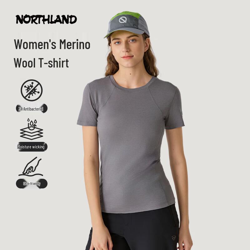 

Women s Pure Wool Quick-Dry Short Sleeve T-Shirt 175/96A