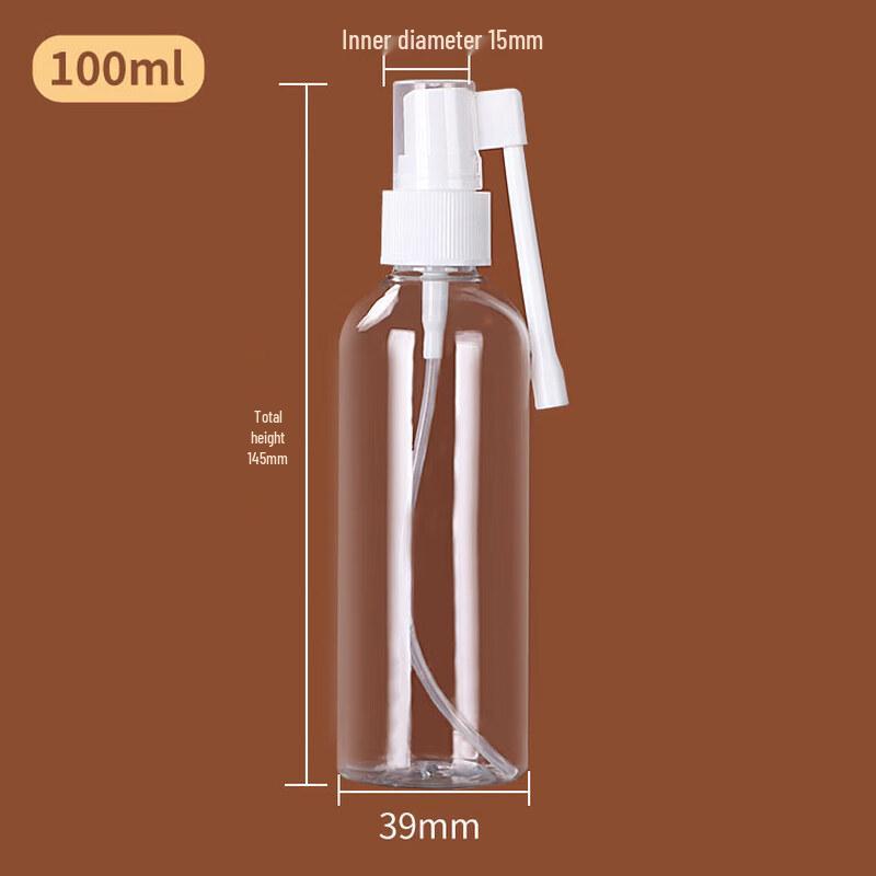 LIEI 360-Degree Fine Mist Spray Bottle for Oral & Nasal Care