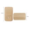Car Sun Visor Card Holder Glasses Frame PU Leather Multi-pocket Anti-scratch Car Sun Visor Storage Bag Car Interior Accessories