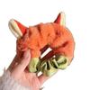 Zootopia Judy & Nick Plush Hair Tie Headband - Women's Autumn/Winter Elastic Ponytail Holder Hair Accessory