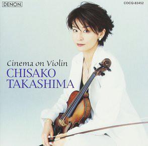 CD CHISAKO TAKASHIMA - Cinema On Violin COCQ83452 Denon 2000 Japan Soundtracks & Musicals Used