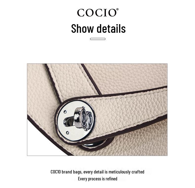 Korean Style Large Crossbody Pillow Bag - Women's High-End Commuting Shoulder Bag