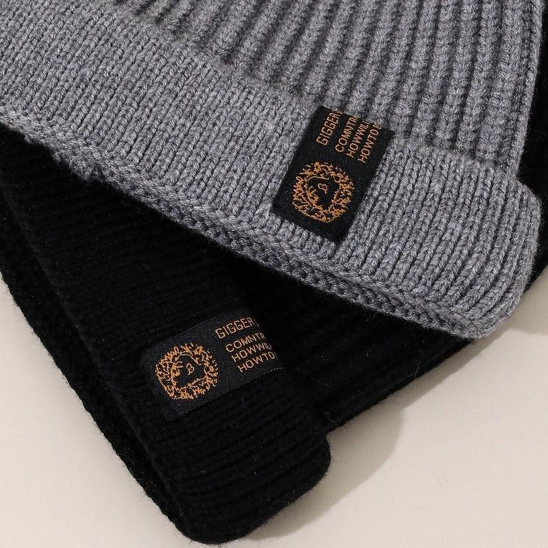 New Winter Outdoor Cycling Cold Protection Ear Protection Warm Knitted Wool Hat