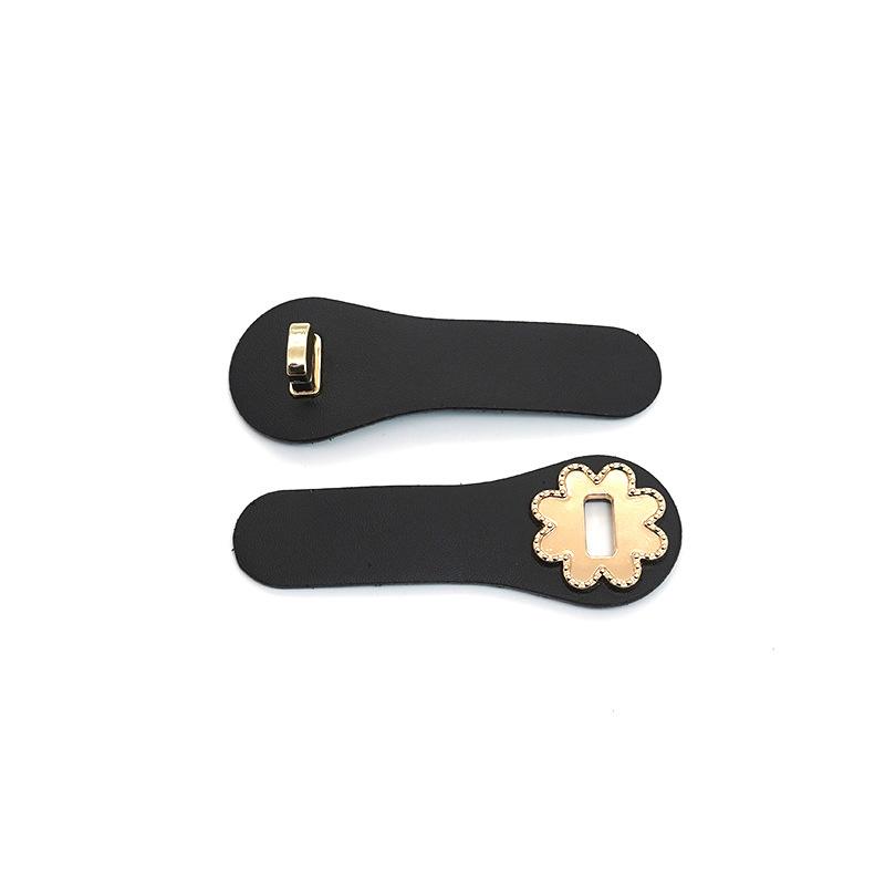 

1 пара ветровка высокого качества пуговицы ручной работы пальто DIY свитер высококачественная кожа металлическая пряжка чёрный