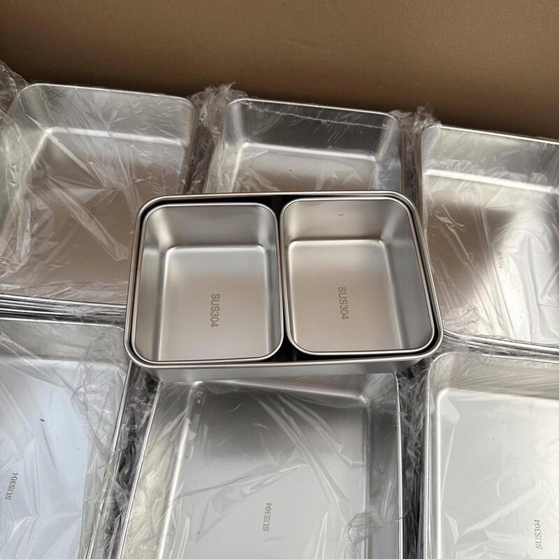 304 Stainless Steel Stackable Food Prep Tray