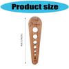 Holz-Gemüseblattentferner Effizientes Werkzeug zum Entfernen von Blattgemüse Ergonomischer Griff Gadget Küchenzubehör