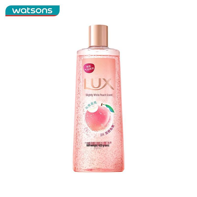 Lux Sparkling White Peach Scent Shower Gel