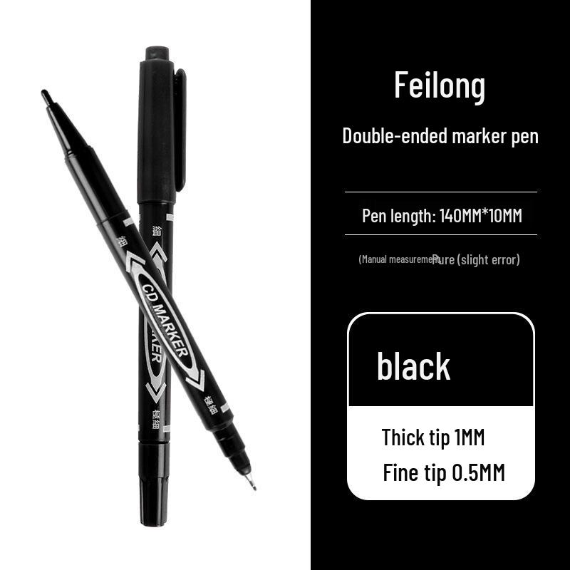 Filolang Industrial Waterproof Double-Ended Quick-Drying Liner Marker Pen