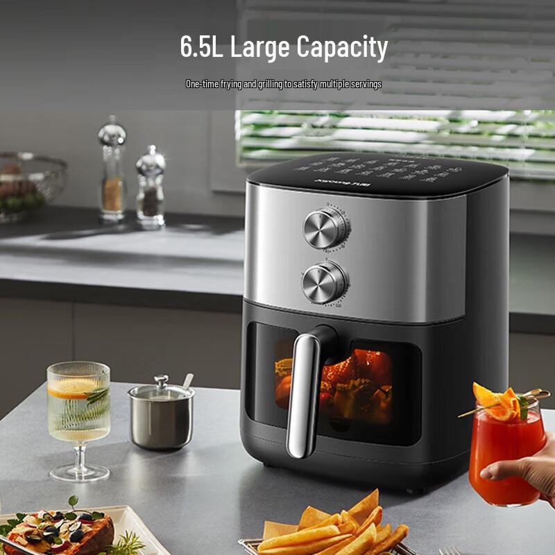 Jiuyang 6.5L Dual-Heating Air Fryer CN plug (adapter included)