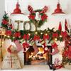 Bows For Christmas Tree 2 Piece Sparkly Tie Holiday Ribbon Bow Tree Topper For Home Outdoor Farmhouse Wall Indoor Crafts