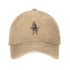 Funny Rhino Beetle Posing Baseball Cap Women Men Hat Vintage Cowboy Hats Trucker Sun Caps
