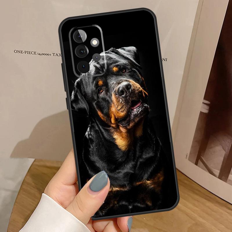 Rottweiler Dog For Samsung Galaxy A53 A33 A13 A23 A15 A25 A35 A55 A51 A71 A12 A32 A52 A14 A34 A54 Case