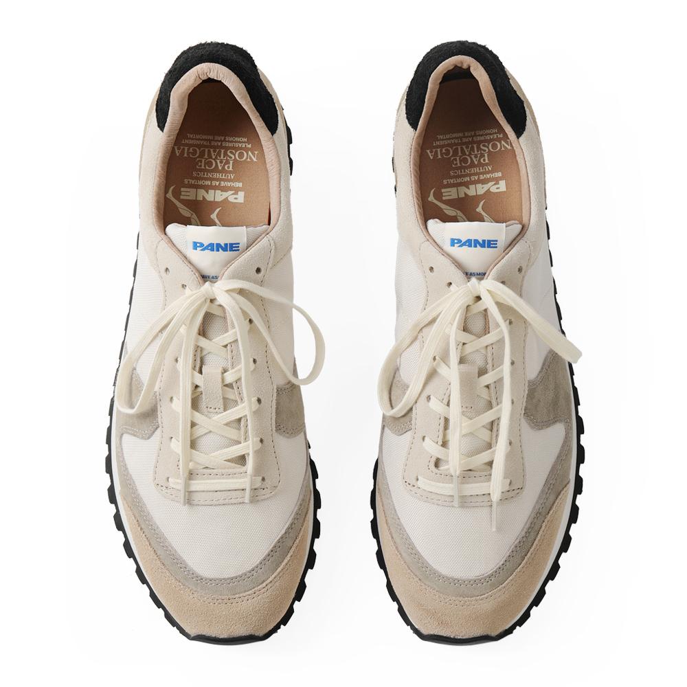 PANE Pace Nostalgia Modell SANDSTONE Rutschfest Und Atmungsaktiv Niedrige Freizeitschuhe Unisex Hellgrau PN5100LGY20B