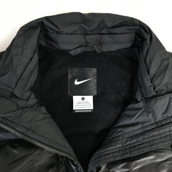 Nike 75% Down Jacket Women L Black(USED)