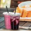 10PCS 16 Oz Transparent Plastic Cup With Lid And Straw, Disposable Cold Drink Cup, Iced Coffee Cup/Milk Tea Cup/Smoothie Cup