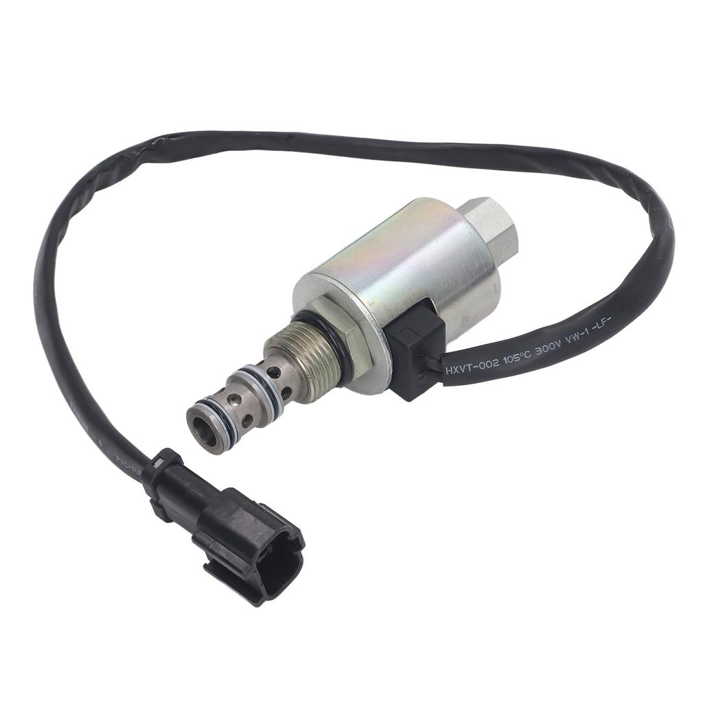 Solenoid Valve 20Y‑60‑11712 Electric Excavator Replacement Engine Accessories 24V for KOMATSU PC200‑5 PC220‑5 PC240‑5