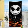 Jack Skellington Beach Towel Super Soft Microfiber Quickdry Fabric Comfortable Lightweight Perfect for Traveling Yoga Camping and Swimming
