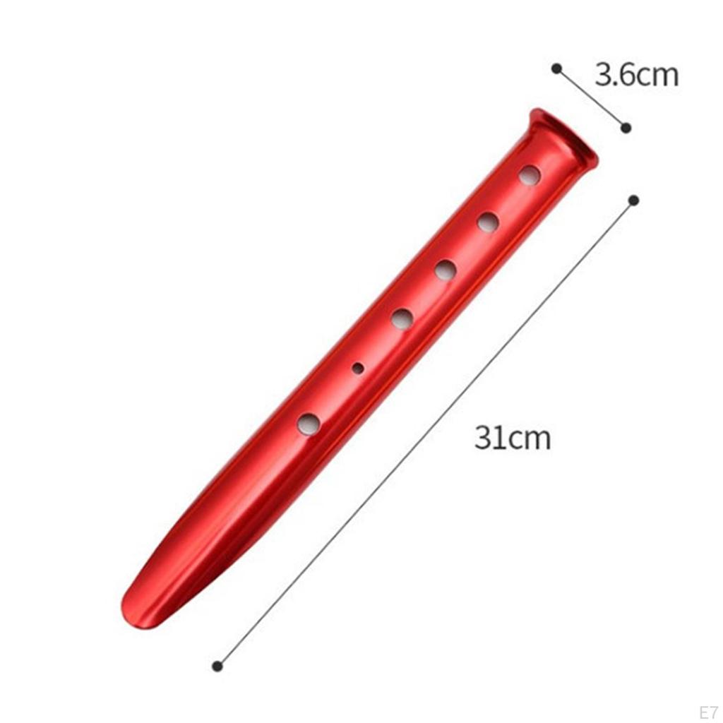 5 Stakes Pegs Ground Nails Tent Nail Snow for Canopy